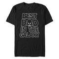 Men's Star Wars Galaxy Dad TEXT T-Shirt product image 1