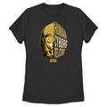 Junior's Star Wars C3Po Dark Split T-Shirt product image 1