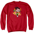 Men's Teen Titans Go! Robin Crewneck Sweatshirt product image 1