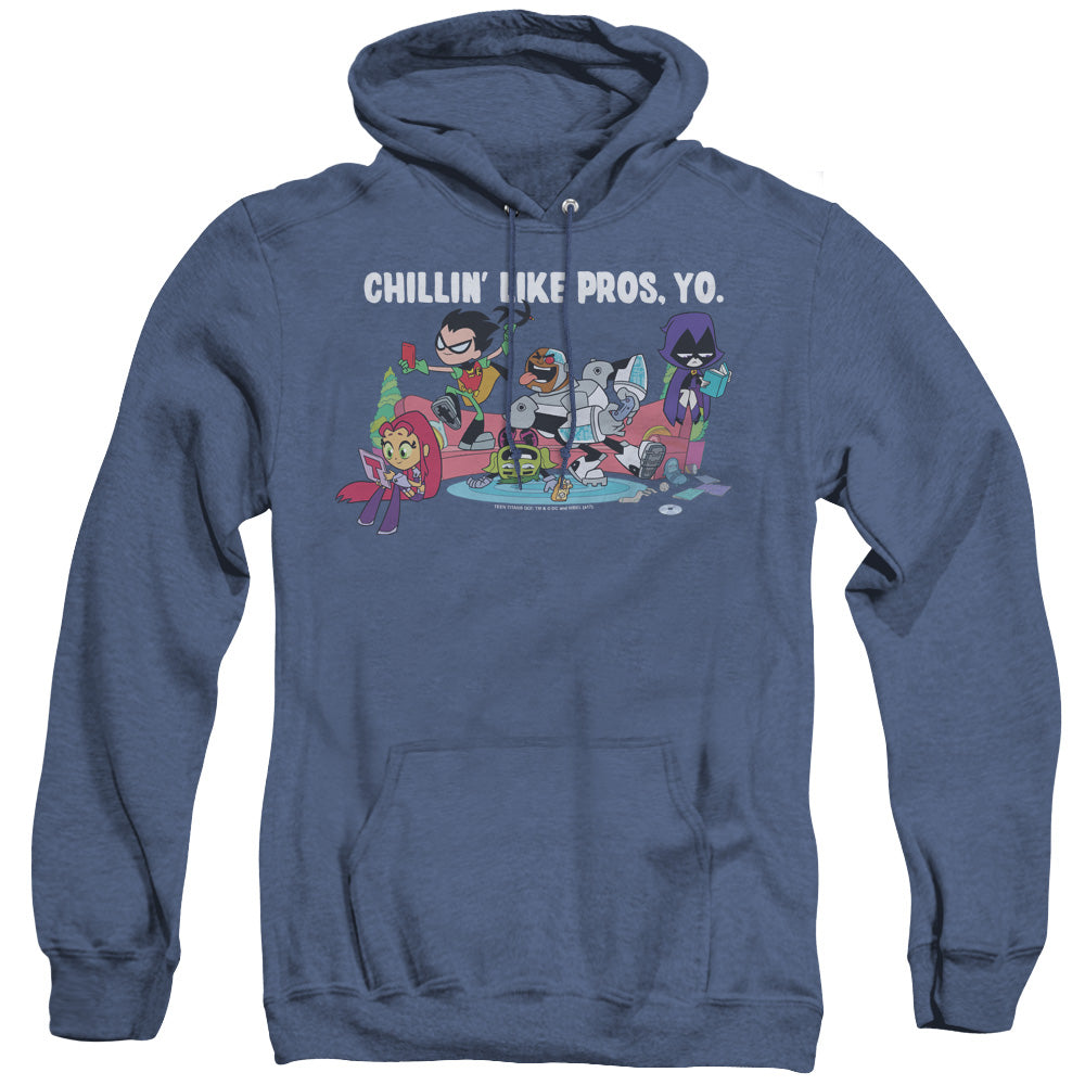 Men's Teen Titans Go! Like Pros Yo Heather Pullover Hoodie product image 1