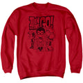 Men's Teen Titans Go! Team Up Crewneck Sweatshirt product image 1