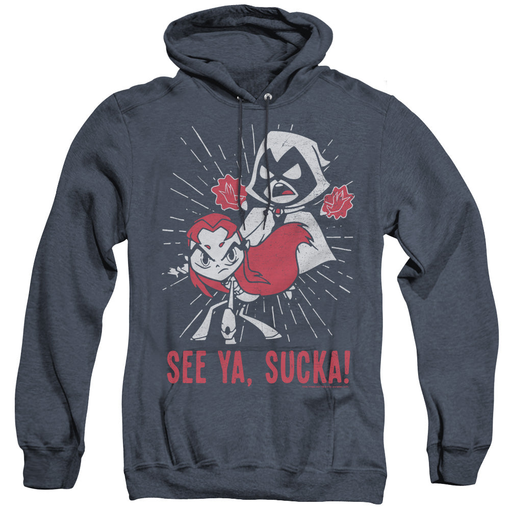 Men's Teen Titans Go! Suckas Heather Pullover Hoodie product image 1