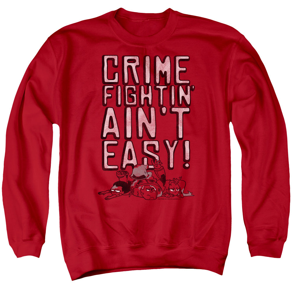 Men's Teen Titans Go! Not Easy Crewneck Sweatshirt product image 1