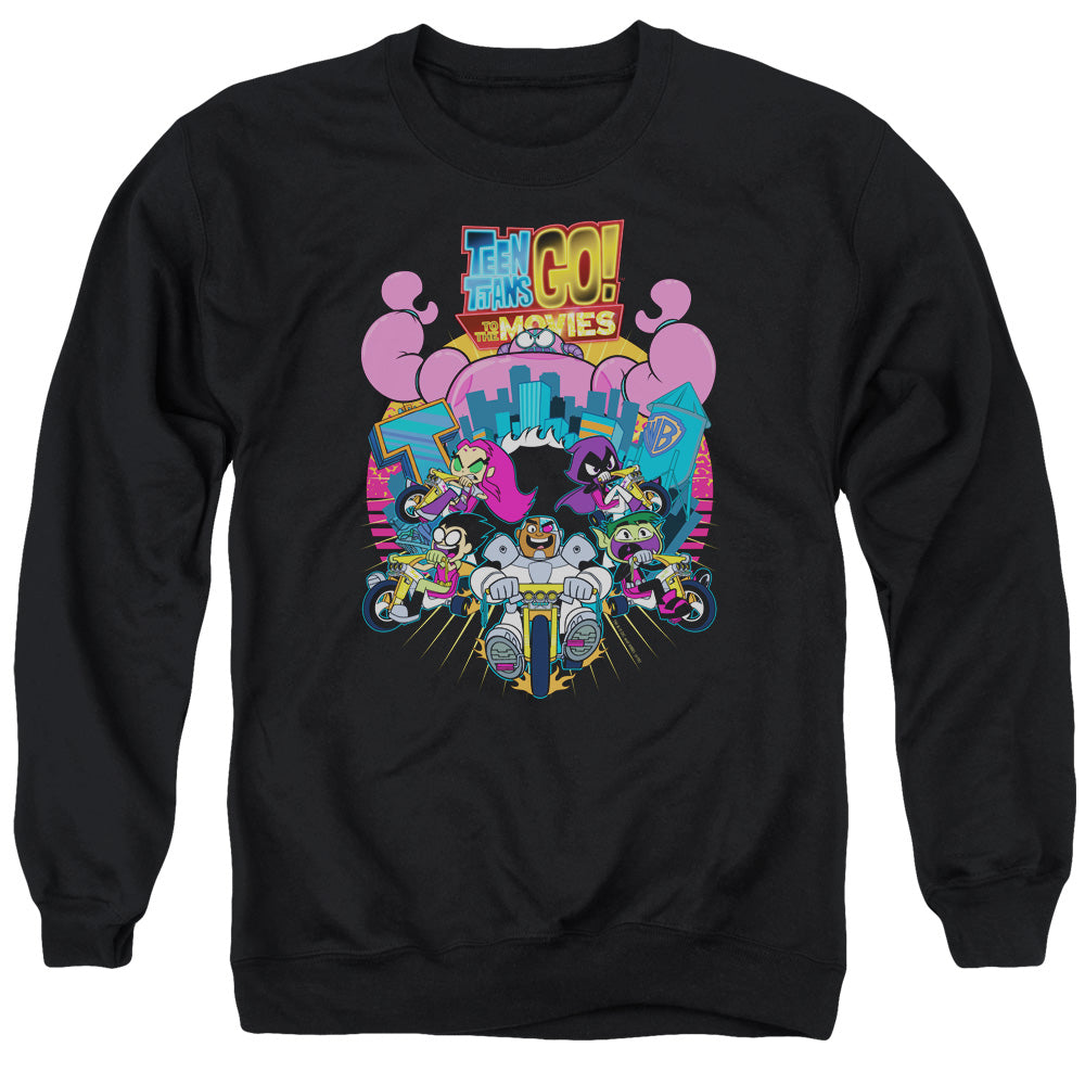 Men's Teen Titans Go! Burst Through Crewneck Sweatshirt product image 1