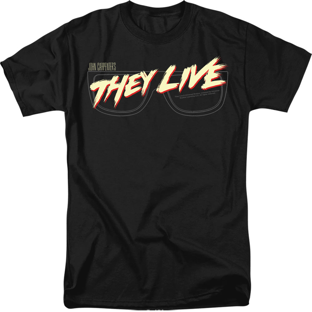 They Live Glasses Logo Tee product image 1