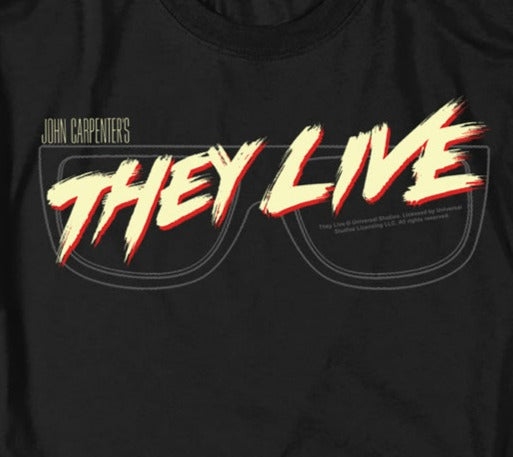 They Live Glasses Logo Tee product image 2
