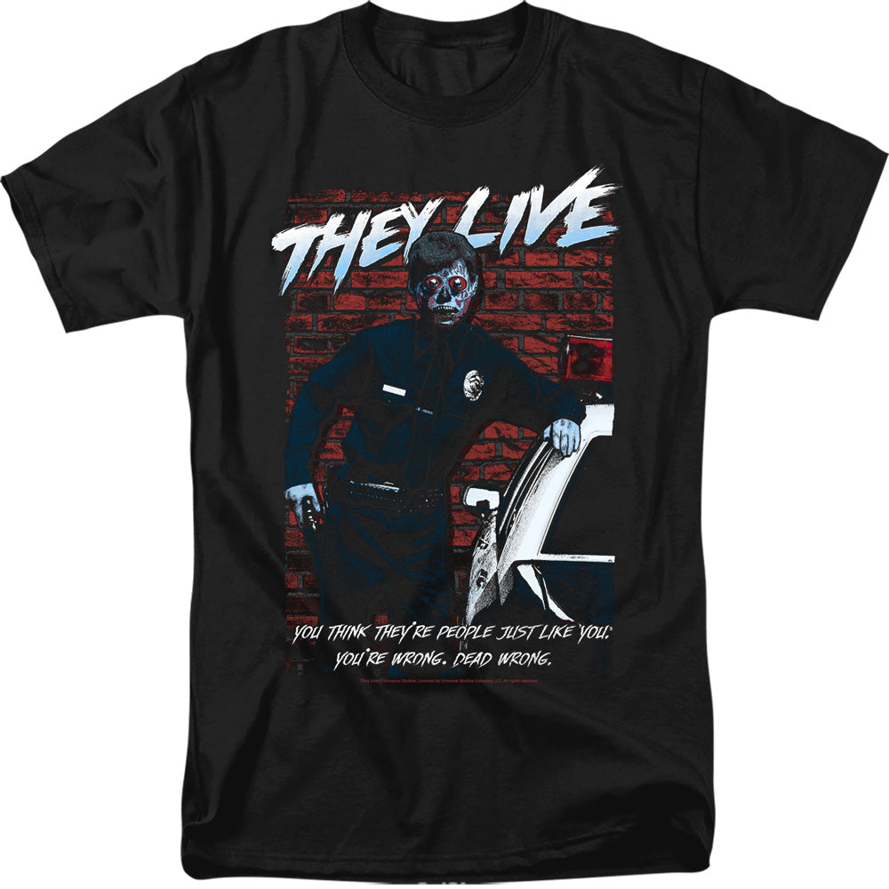 They Live Dead Wrong Tee product image 1