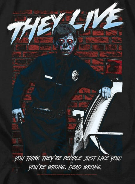 They Live Dead Wrong Tee product image 2