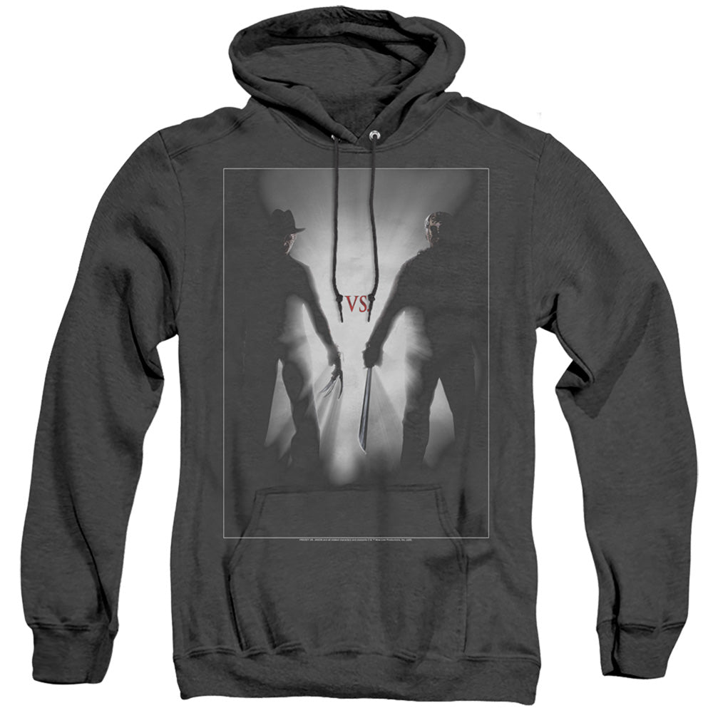 Men's Freddy Vs Jason Silhouettes Heather Pullover Hoodie product image 1