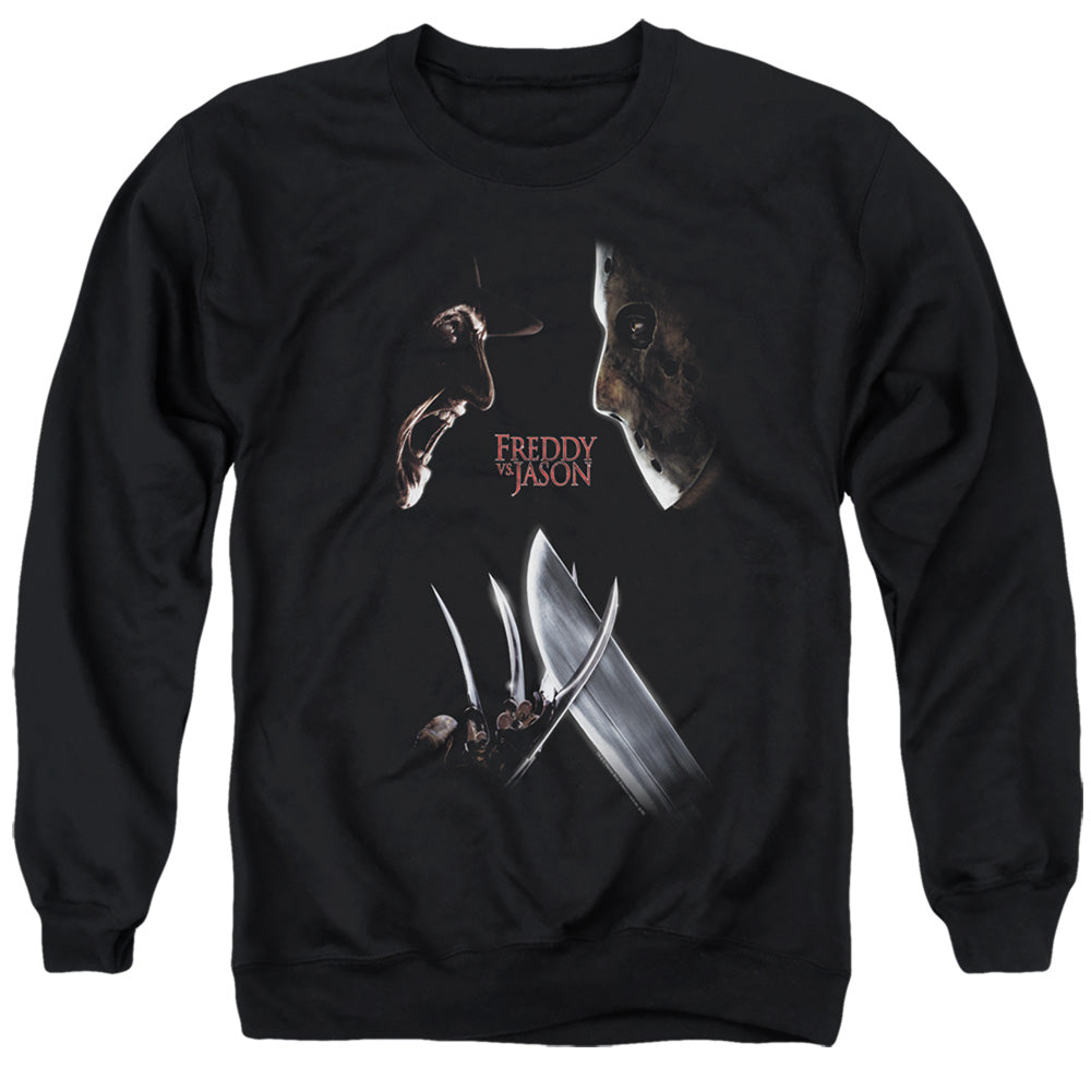 Men's Freddy Vs Jason Face Off Crewneck Sweatshirt product image 1