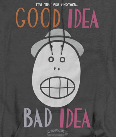 Animaniacs Good Idea Bad Heather Pullover Hoodie product image 2