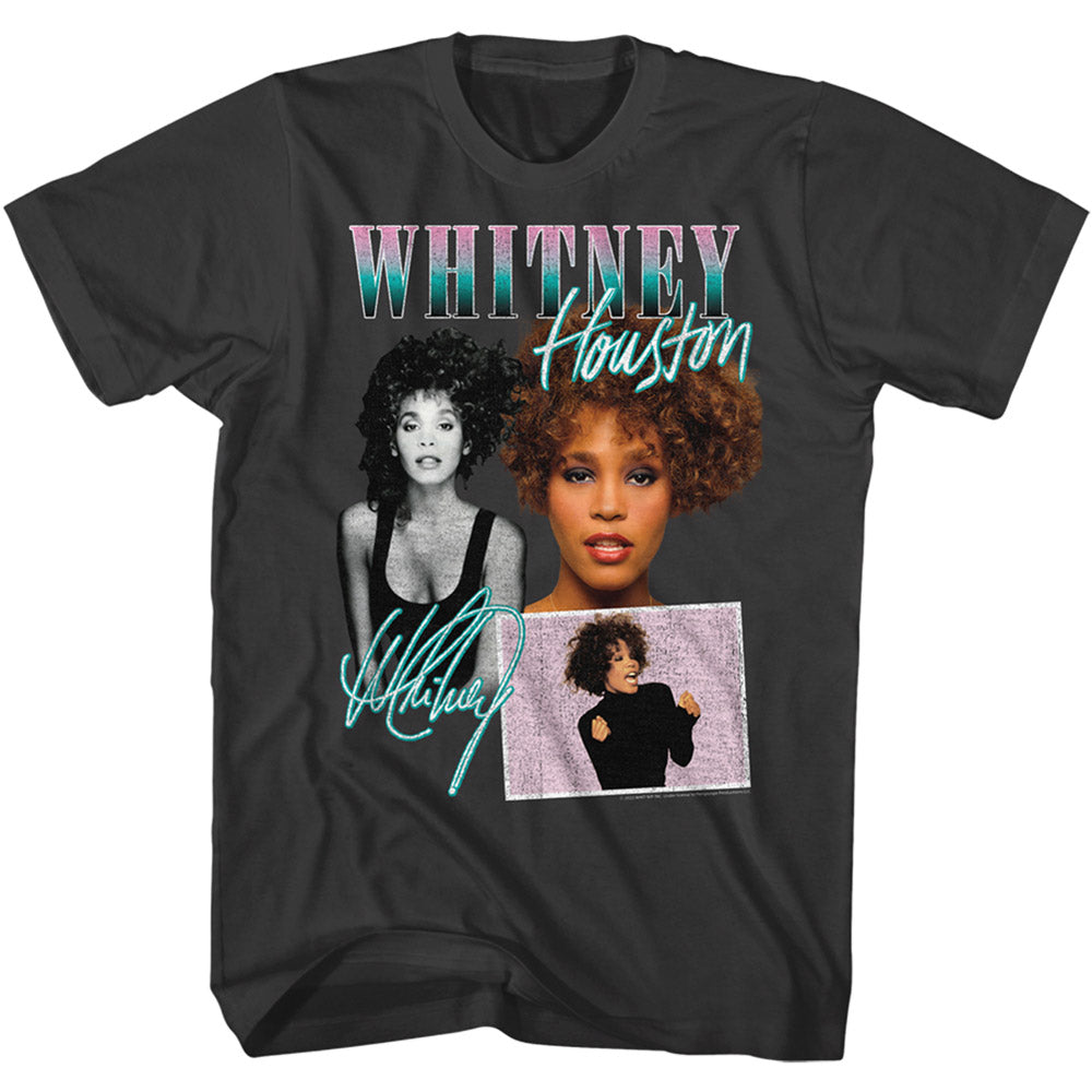 Whitney Houston Collage T-Shirt product image 1