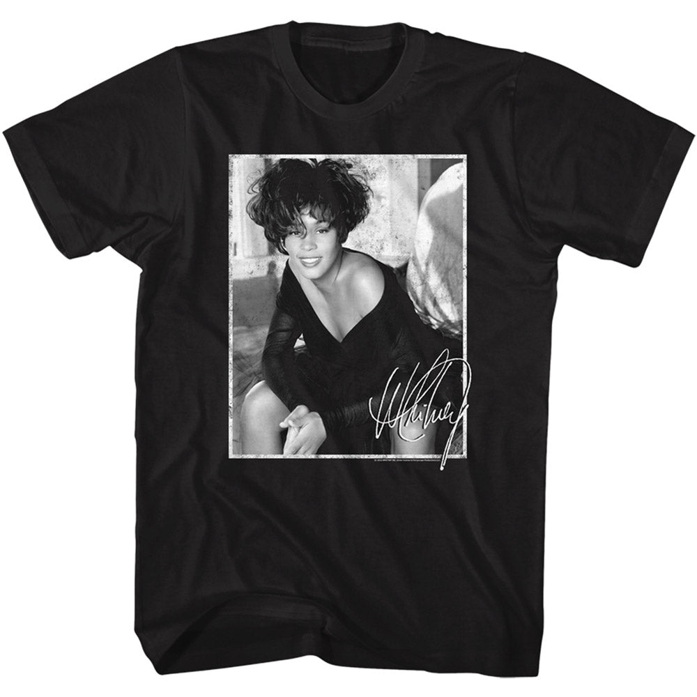 Whitney Houston Signed Photo T-Shirt product image 1