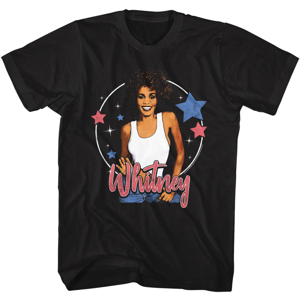 Whitney Houston Stars T-Shirt product image 1