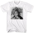 Whitney Houston Black and White Bow T-Shirt product image 1