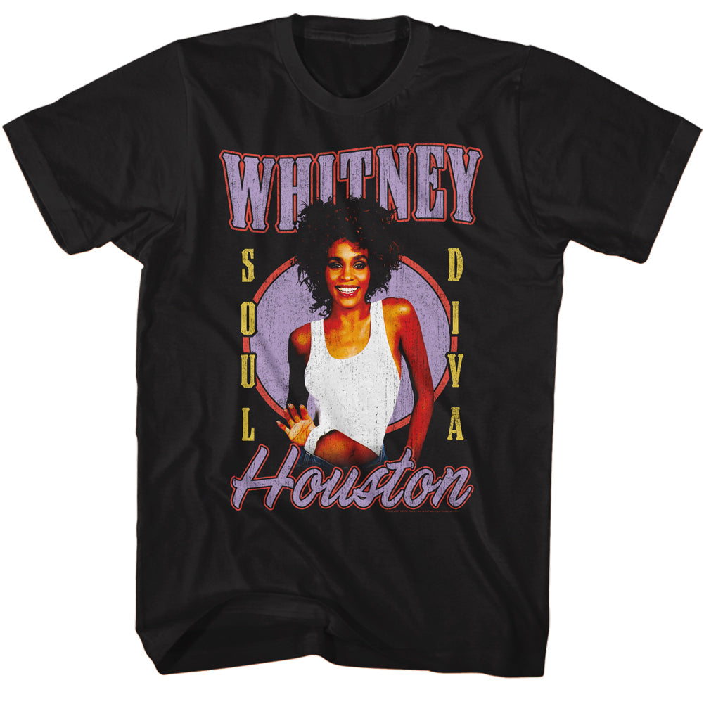 Whitney Houston Soul Diva T-Shirt product image 1